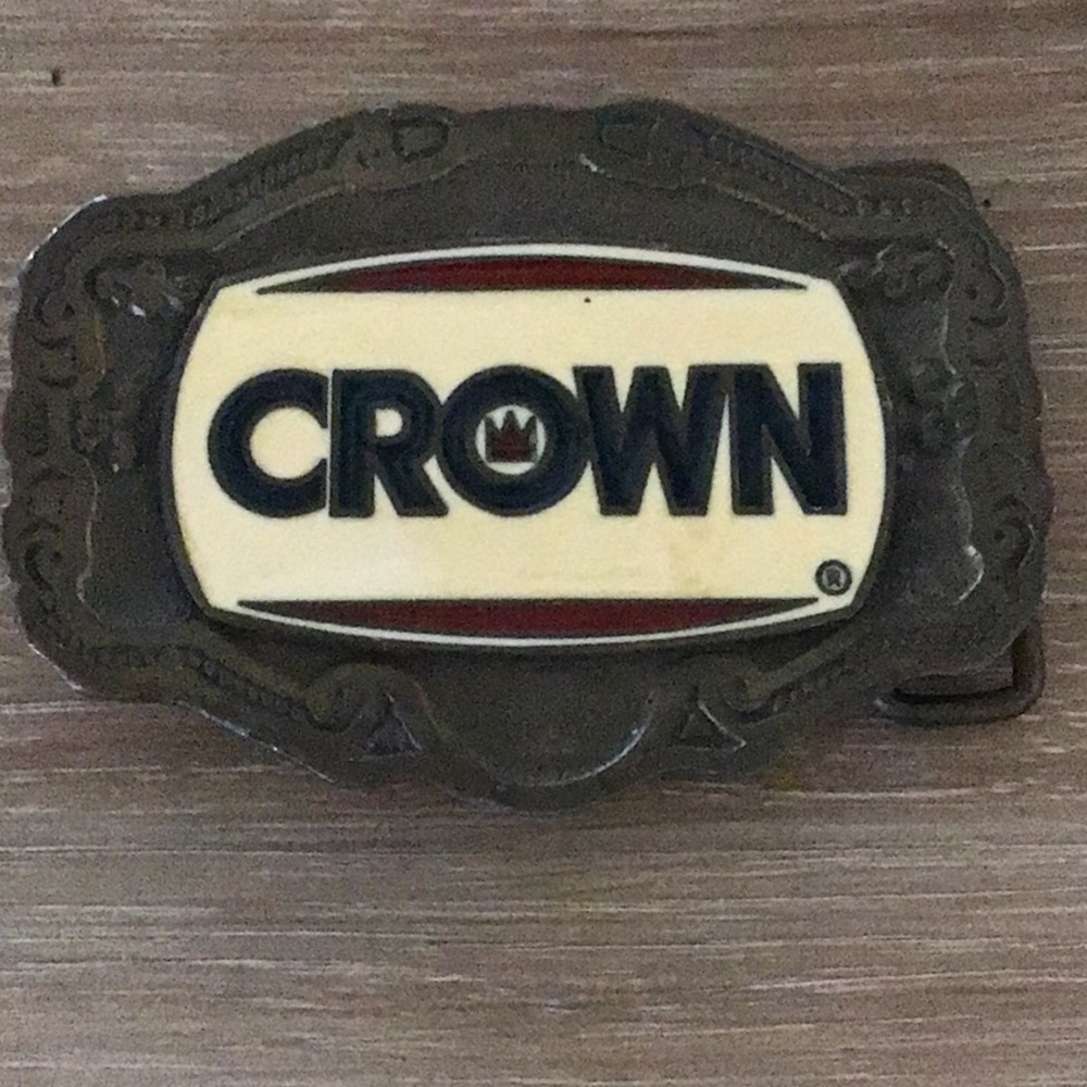 Crown Uniform & Linens Union Belt Buckle
